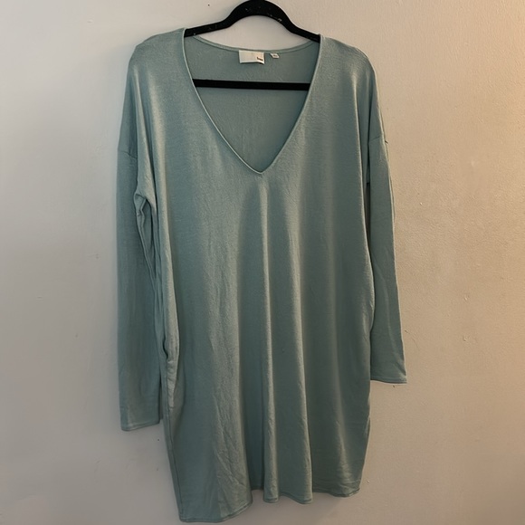 WILFRED TEAL GAIL LONG SLEEVE DRESS - Picture 6 of 10